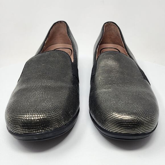 Dansko Addy Loafer Women EU42/US11.5-12 Gold Leather Comfort Shoes 6700860286 - Picture 3 of 9